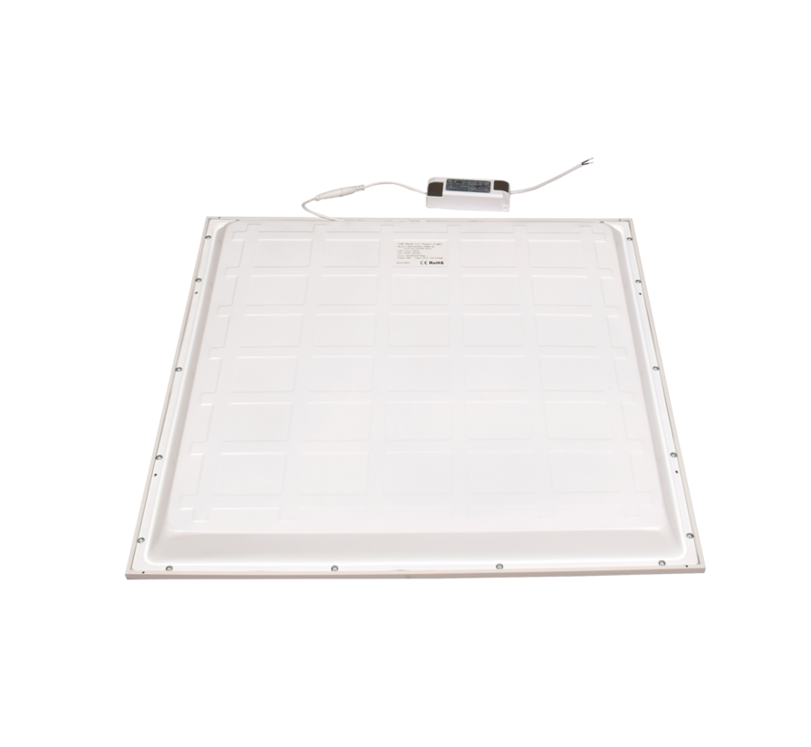 2 stuks LED Paneel 60x60cm 36W 105LM/W UGR<19 - Lichtkleur 4000K - Philips driver