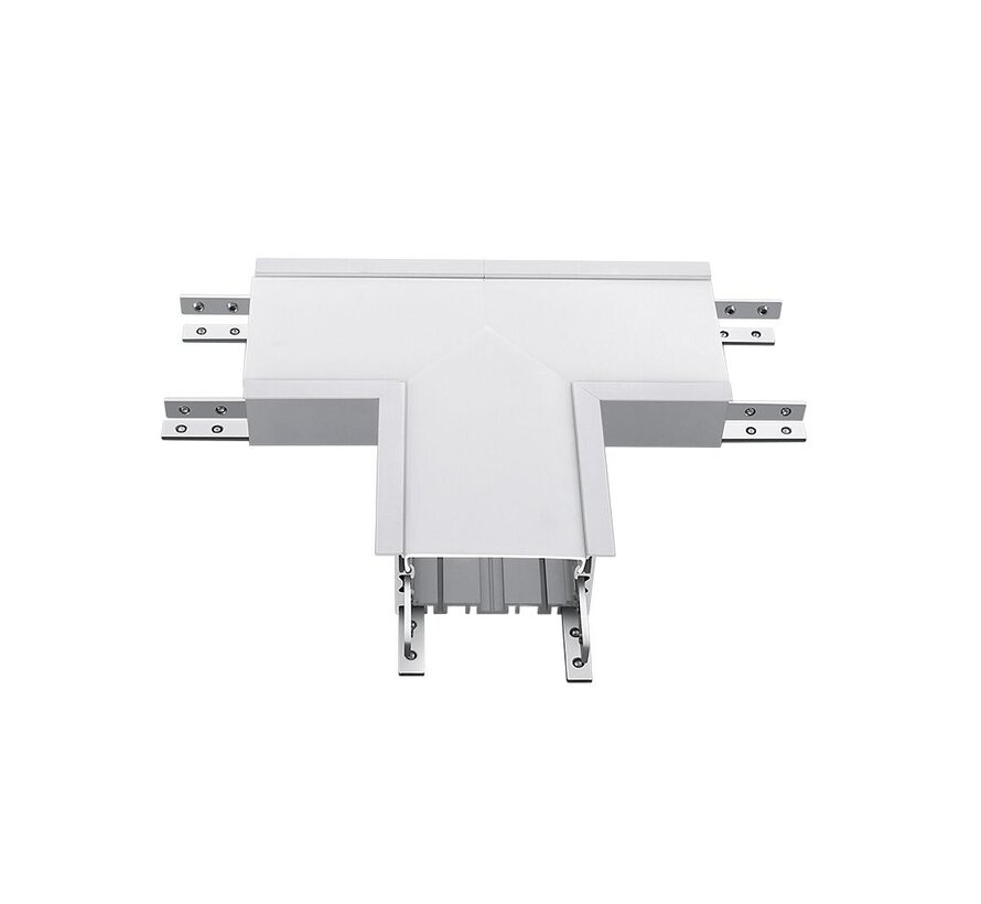 T-vorm connector 14W met Samsung chip, 4000K, zilveren behuizing - V-TAC