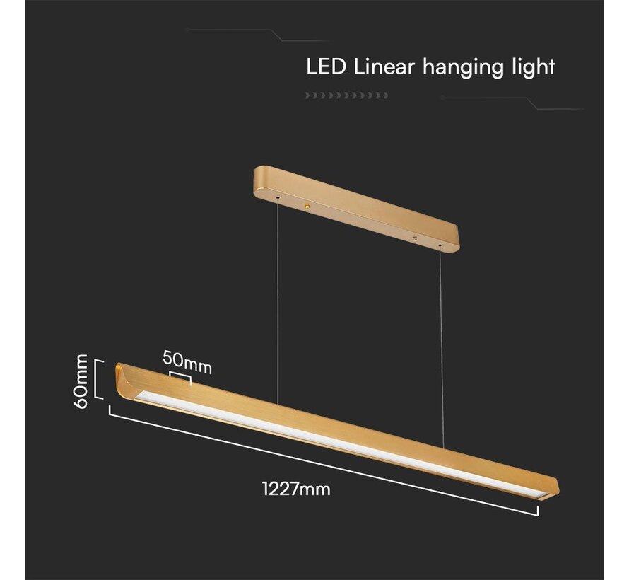 36W LED Hanglamp met Samsung Chip - 3-in-1 Kleurverandering - V-TAC
