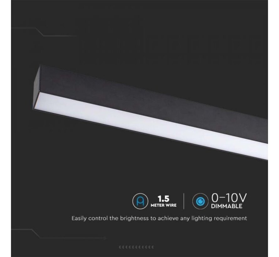 40W LED Lineaire Opbouwverlichting met Samsung Chip en 3000K