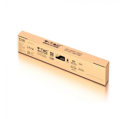V-tac 60W LED Hanglamp (Niet Koppelbaar) met Samsung Chip 4000K - Witte Lichtkleur
