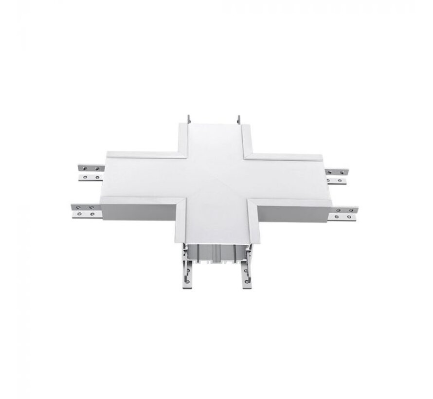 V-TAC 16W X Shape Connector met Samsung Chip, 4000K, Aluminium, 1600 Lumen