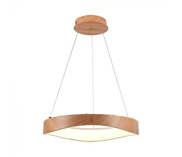 V-tac Designer Hanglamp 3000K Hout en Wit