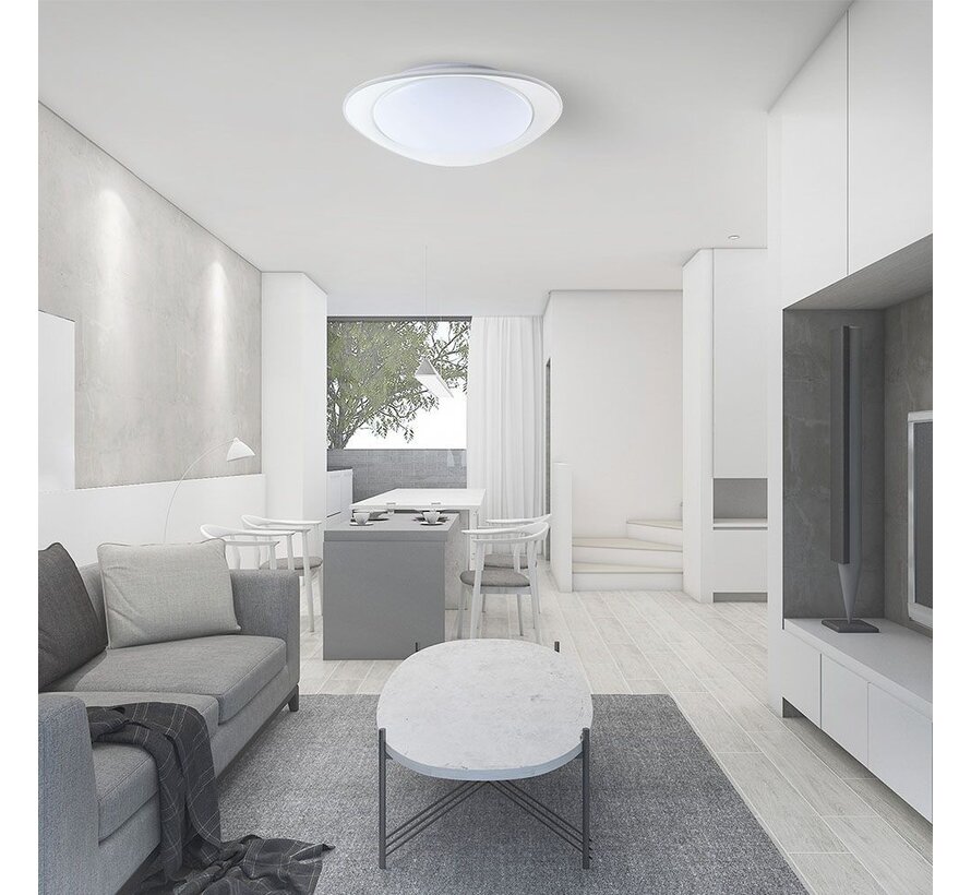 V-TAC LED 20W/40W Designer Domelight met Afstandsbediening - Dimbaar en 3-in-1 Kleurverandering