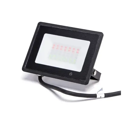 30W RGB LED Bouwlamp - Floodlight inclusief Remote - Waterdicht met 0.5M kabel