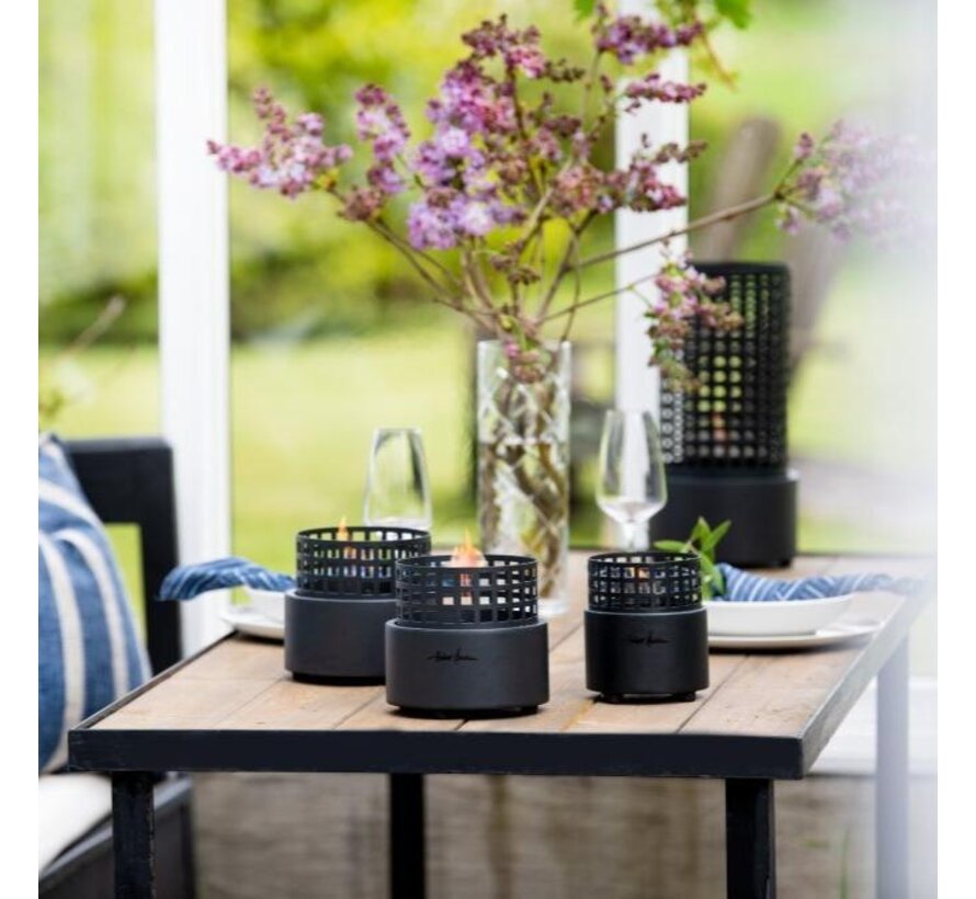 Tenderflame Paarl 18 tafelhaard - Zwart