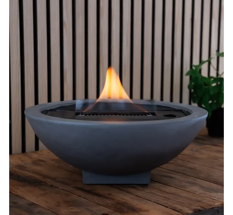 Tenderflame Iris – 50 × 50 × 24 cm Design Tafelhaard 2000 W, Rook- & Geurvrij