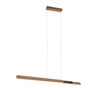 TRIO TRIO Hanglamp HELIOS - Koffie metaal