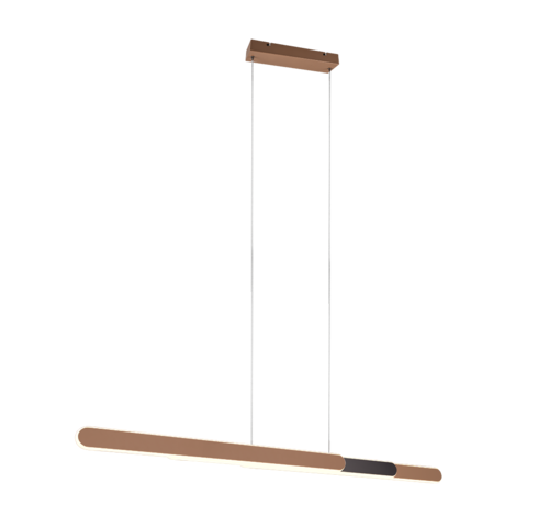 TRIO TRIO Hanglamp HELIOS - Koffie metaal