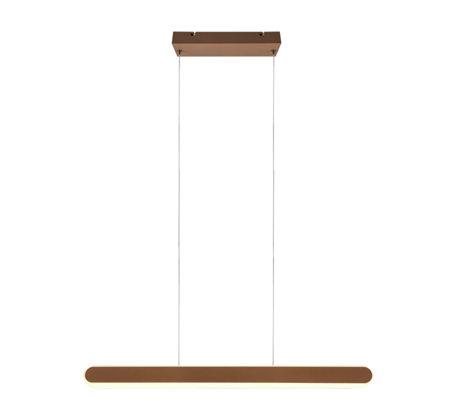TRIO Hanglamp HELIOS - Koffie metaal