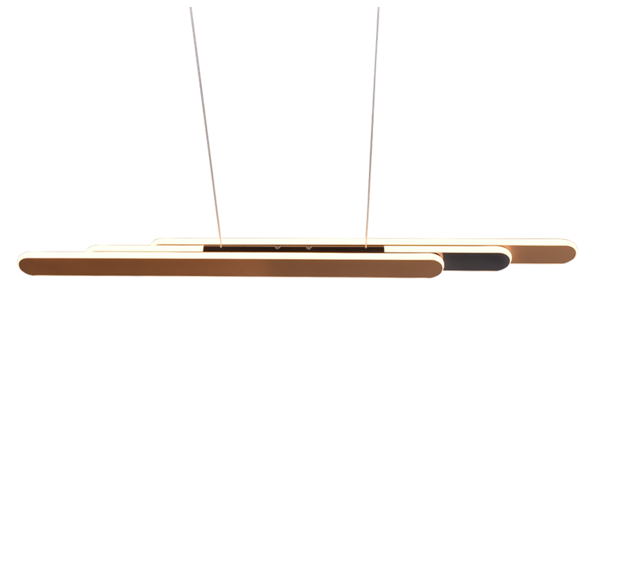 TRIO Hanglamp HELIOS - Koffie metaal