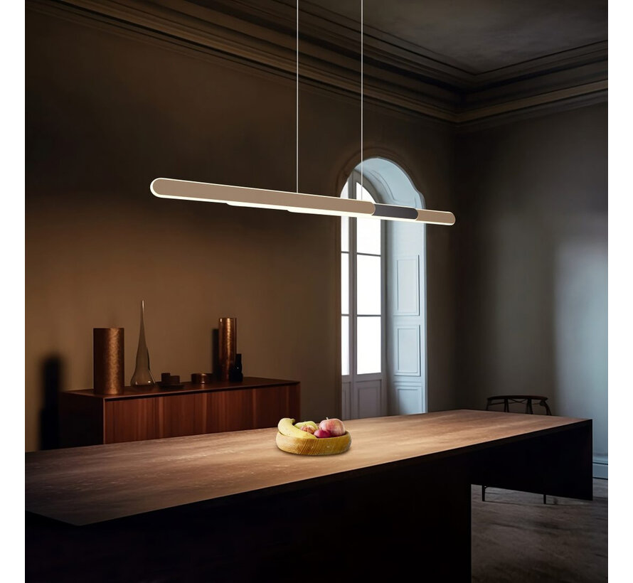 TRIO Hanglamp HELIOS - Koffie metaal