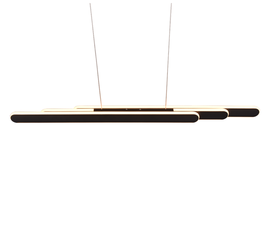 TRIO Hanglamp HELIOS - Zwart