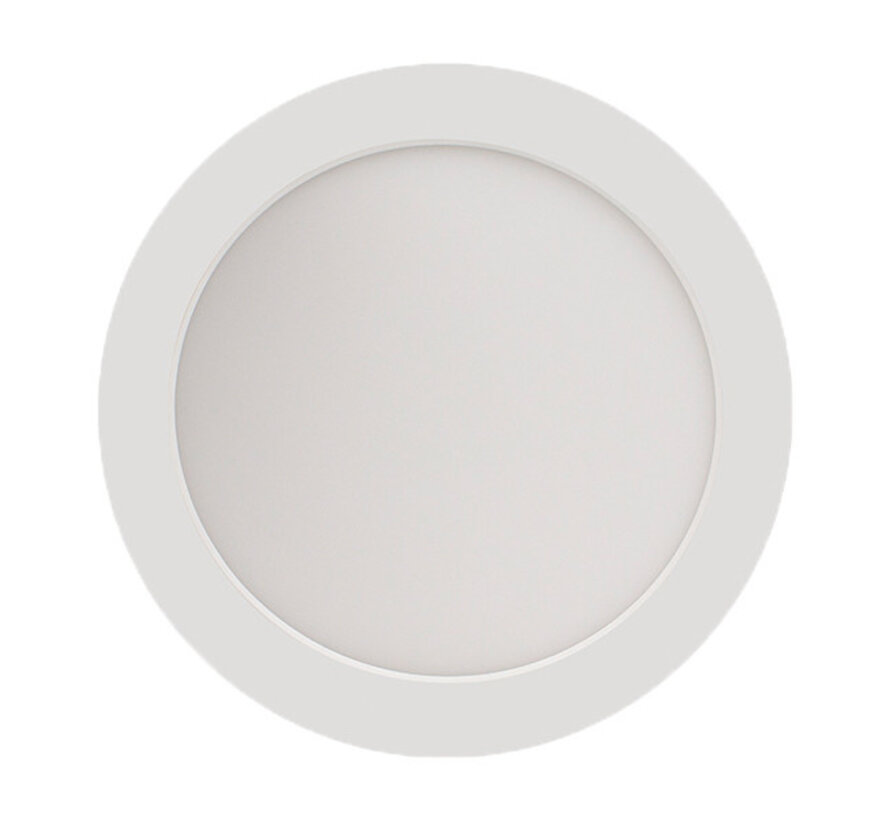 LED Downlight 12W - Verstelbare klemveren - Zaaggat 55-125MM - CCT - opbouw/inbouw