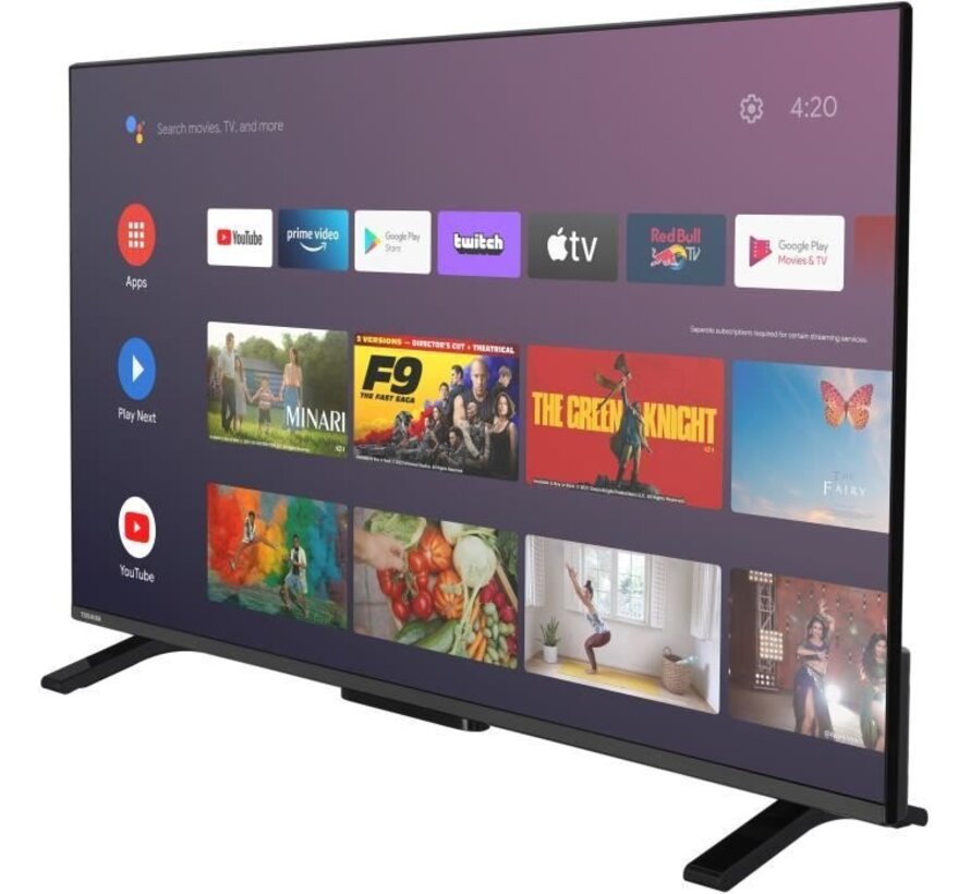 TOSHIBA 40LV2E63DG - 40'' (102 cm) LED-TV - Full HD 1920x1080 - HDR10 - Smart TV aangesloten TV - 2xHDMI - WiFI