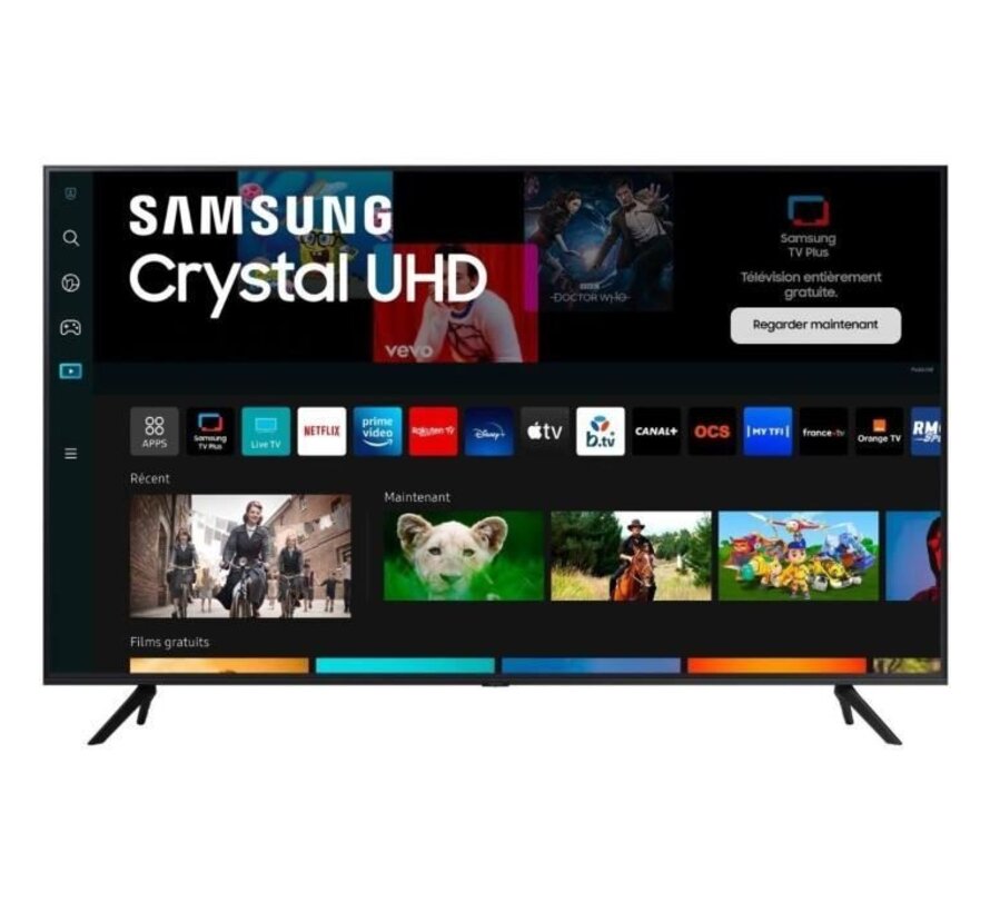 LED TV - SAMSUNG - 43AU7020 - 43'' (108 cm) - Crystal UHD 4K 3840x2160 - HDR - Smart TV - Gaming HUB - 3xHDMI