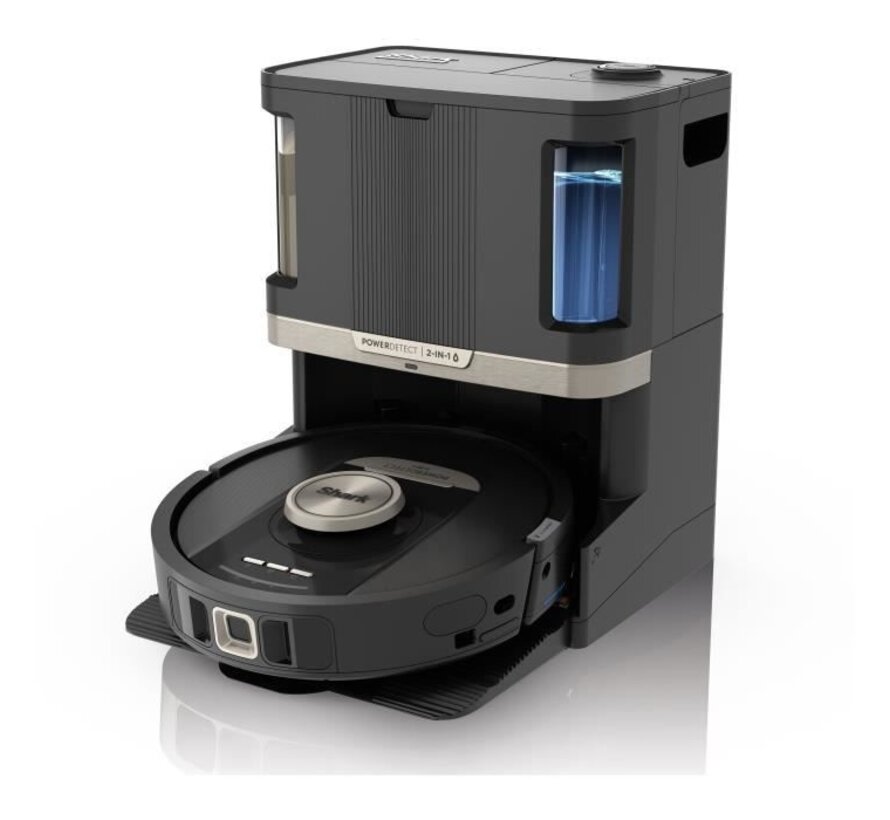 Shark PowerDetect NeverTouch Pro 2-in-1 Robotstofzuiger – Automatisch Leegstation, Dweilfunctie & Slimme Navigatie