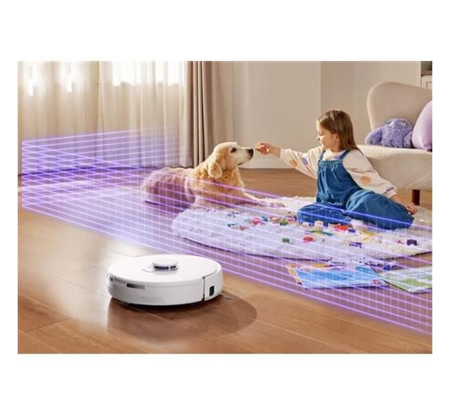 NARWAL Freo X Plus Robotstofzuiger - 7800Pa Zuigkracht - Zero Tangle - LiDAR Navigatie