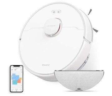 DREAME DREAME D9Max Wit - 2-in-1 robotstofzuiger - Laser-intelligente LDS-navigatie - 4.000 Pa - Kaarten met meerdere verdiepingen