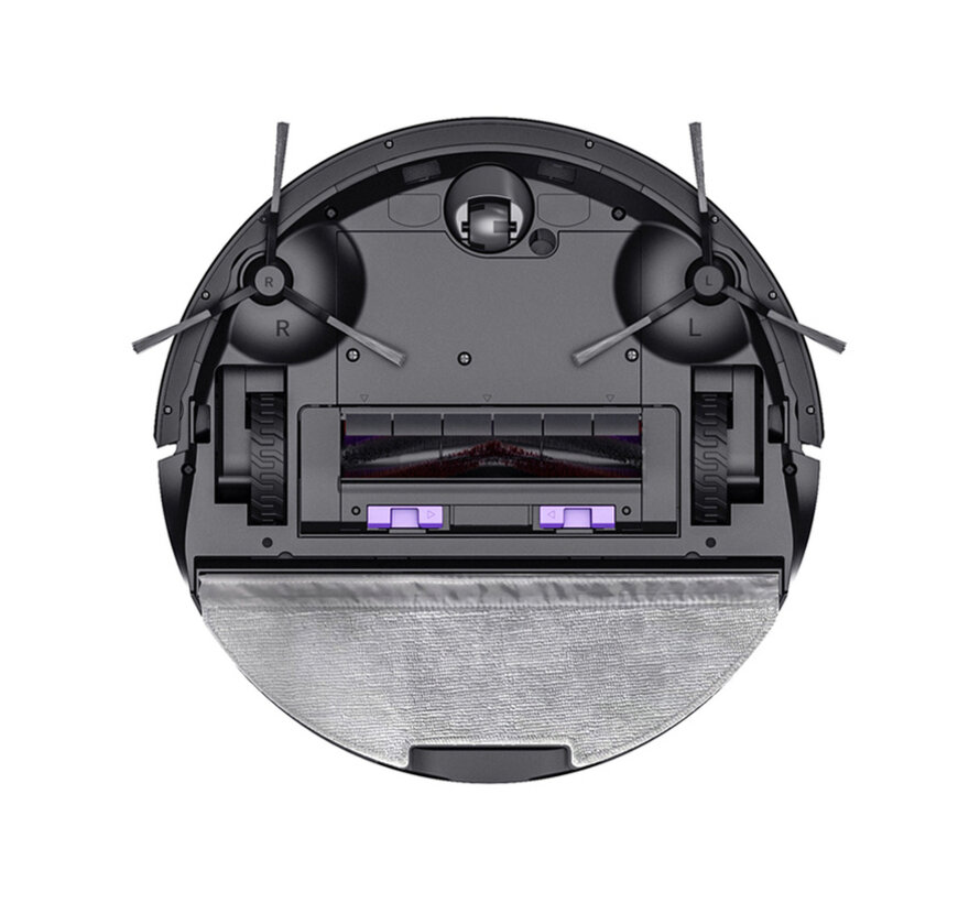 Eureka E10s Robotstofzuiger – 4000Pa Zuigkracht, 2-in-1 Dweilfunctie, Zakloos Leegstation & LiDAR Navigatie