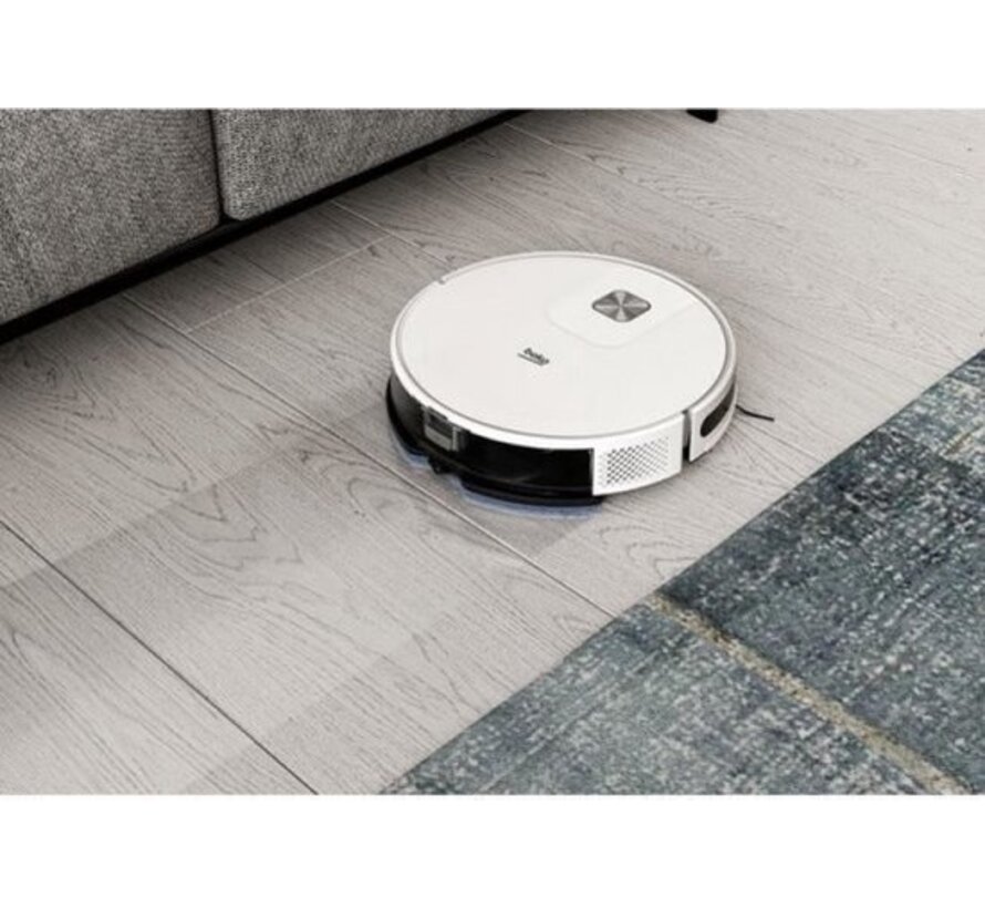 Beko VRR60314VW Robotstofzuiger – 2-in-1 Stofzuigen & Dweilen, 2000Pa Zuigkracht, 150 min Batterijduur