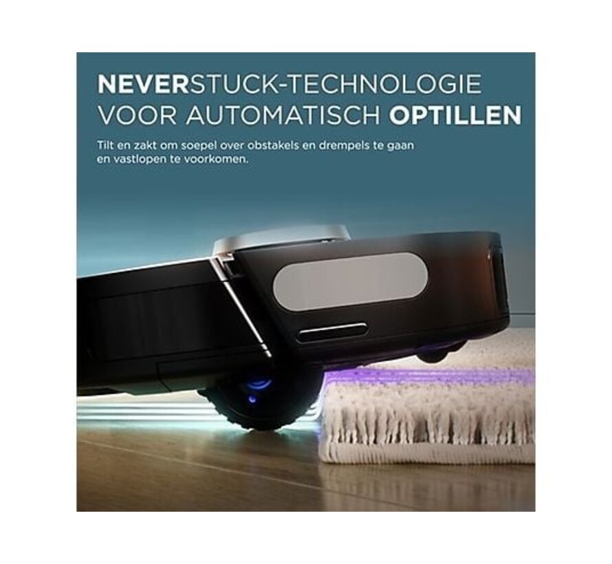 Shark PowerDetect Robotstofzuiger – Zelflegende Basis, 3D Navigatie & Anti-Allergeen HEPA-filter