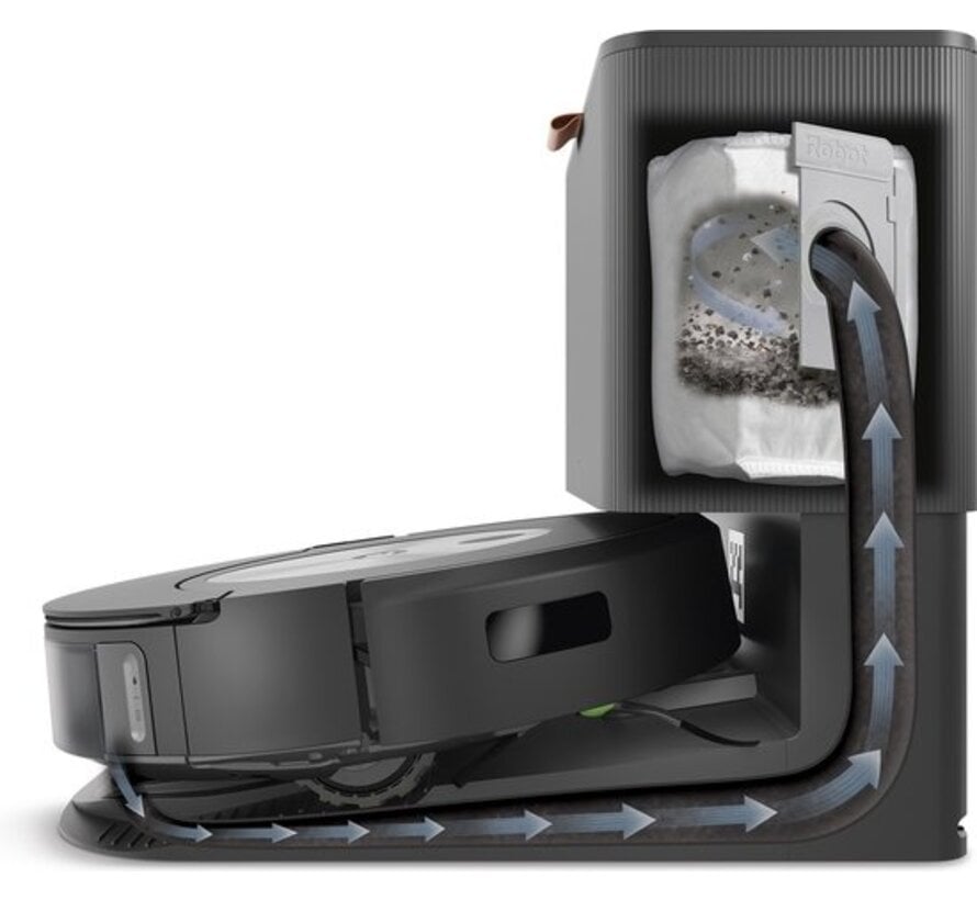iRobot Roomba Combo j7+ – 2-in-1 Robotstofzuiger met Dweilfunctie, Objectdetectie & Automatische Vuilafvoer