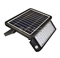 10W solar bouwlamp zwart