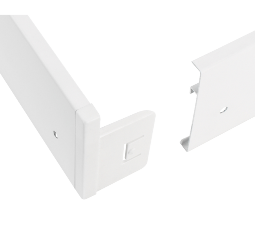 Opbouwframe LED Paneel 60 x 60 x 6.8 cm 20 STUKS - Ook geschikt voor backlit panelen - Snel assemblage