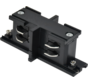 I-Middenconnector / Middenvoeding voor 3-Fase Spanningsrails – Compact - Zwart