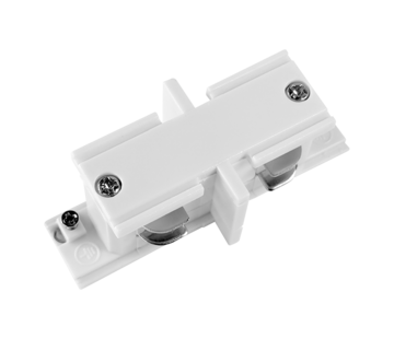 I-Middenconnector / Middenvoeding voor 3-Fase Spanningsrails – Compact - Wit