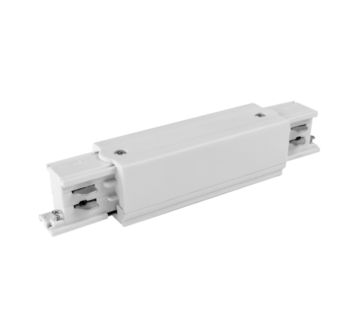 I-Middenconnector / Middenvoeding voor 3-Fase Spanningsrails - Wit