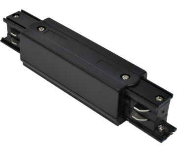 I-Middenconnector / Middenvoeding voor 3-Fase Spanningsrails - Zwart
