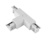 T-Connector voor 3-Fase Spanningsrails – 3-Weg Koppeling – Wit