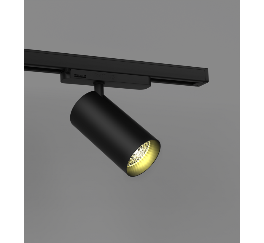 Tracklight Railspot 10 W – Zwart – Warm wit 3000K - Philips LED Chip - Philips Driver