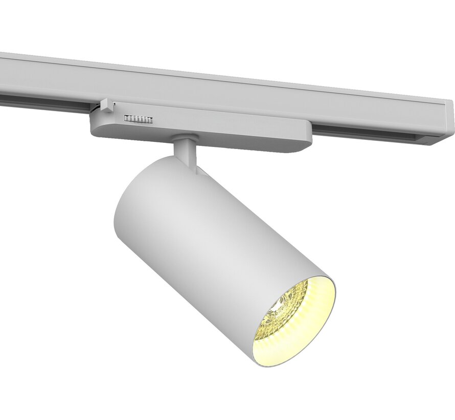 Tracklight Railspot 40W – Wit – Warm wit 3000K - Philips LED Chip - Philips Driver