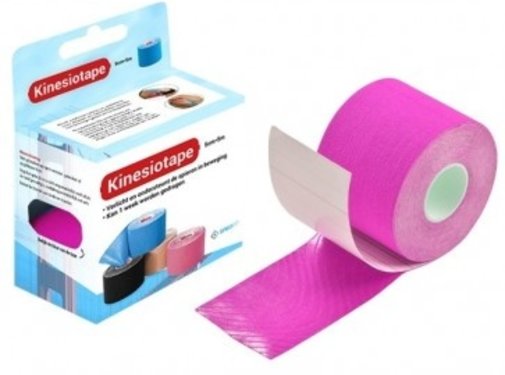 Kinesiotape Sporttape Roze Rol 5 cm x 5 m