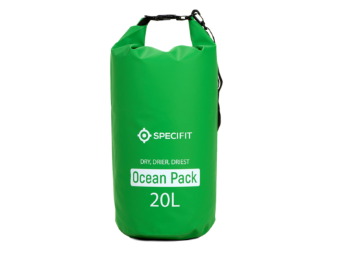 Specifit Ocean Pack 20 Liter - Drybag - Waterdichte Tas - Droogtas Groen