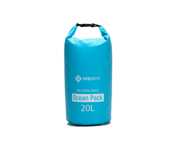 Specifit Ocean Pack 20 Liter - Drybag - Waterdichte Tas - Droogtas Blauw