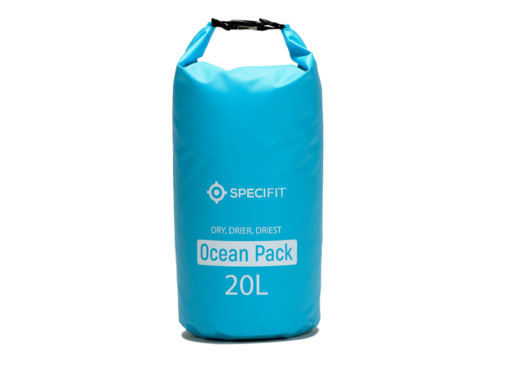 Specifit Ocean Pack 20 Liter - Drybag - Waterdichte Tas - Droogtas Blauw