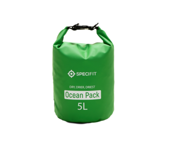 Specifit Ocean Pack 5 Liter - Drybag - Waterdichte Tas - Droogtas Groen