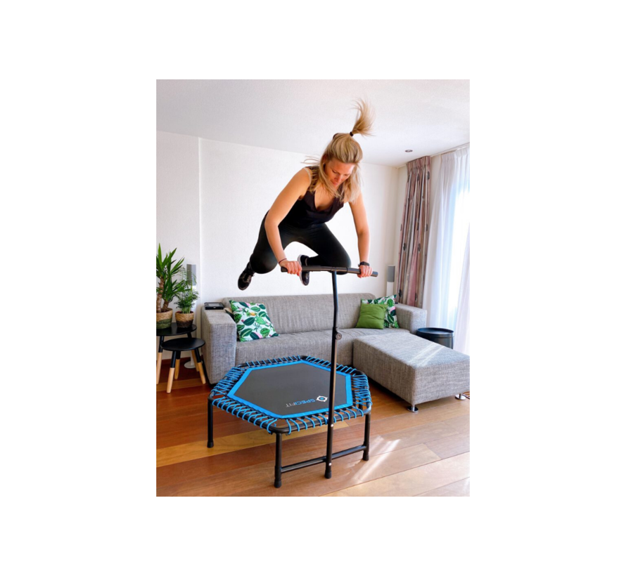 Specifit Fitnesstrampoline - Bounce Trampoline met Armsteun