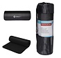 Fitnessmat Pro Zwart - Yogamat met tas en draagriem - NBR Foam 1,5 cm dik - 180 cm x 60 cm x 1,5 cm