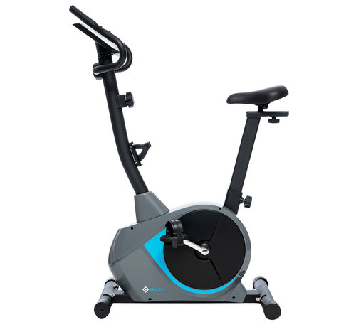 Specifit Hometrainer - Zwarte Fitness Fiets - Inclusief trainingscomputer en bidonhouder - 8 Weerstandsniveaus met vliegwiel