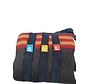 Elastisches Band klein 5 cm breit x 68 cm lang - blau