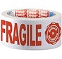 Tesa - Verpackungsklebeband - FRAGILE - 50 mm x 66 m