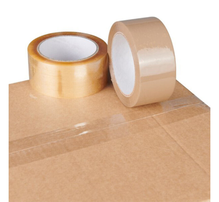 Budget-PP-Band - 48 mm x 60 m - 23 my - Karton mit 36 Rollen