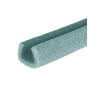 U-förmiges Schaumprofil – Öffnung 20–35 mm – Höhe 43 mm – 200 cm lang – Karton mit 90 Stück