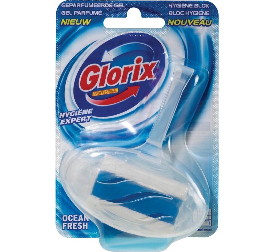 Glorix - WC-Block - Ocean Fresh - 40 Gramm