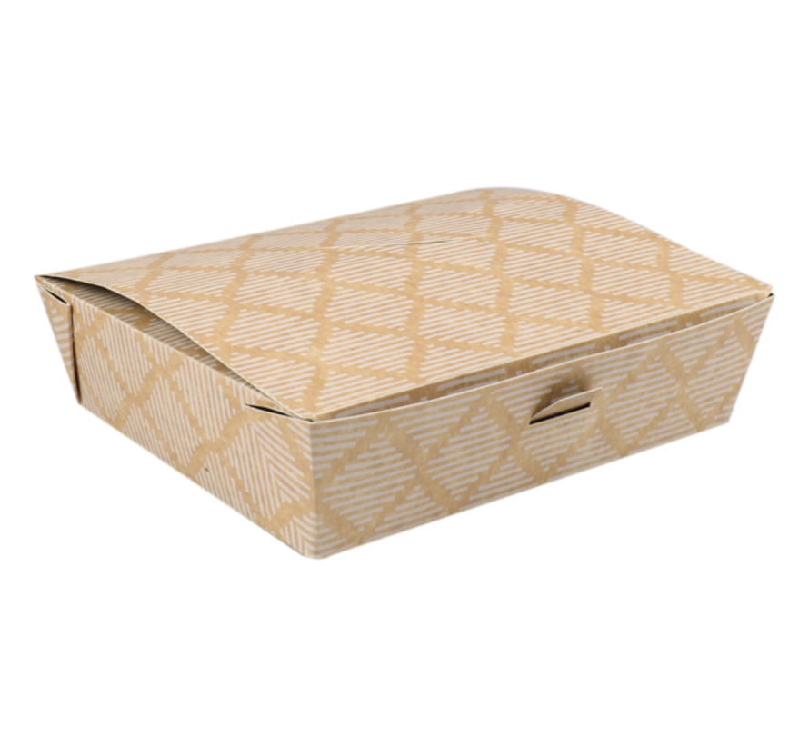 Karton-Sushibox - 170x145x50mm - weiß - 225 Stück
